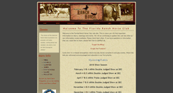 Desktop Screenshot of floridaranchhorse.com